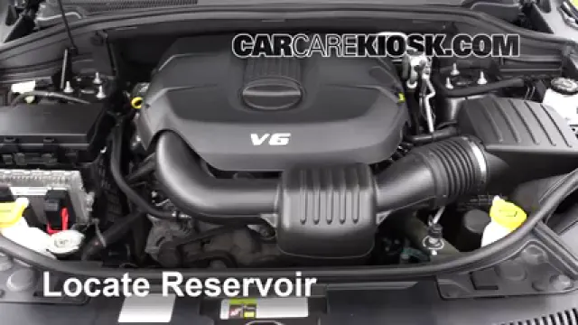 2014 Dodge Durango SXT 3.6L V6 FlexFuel Líquido limpiaparabrisas Agregar líquido